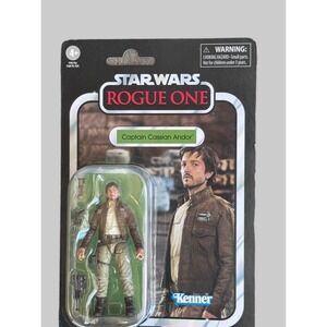 Star Wars Rogue One Captain Cassian Andor‎ Action Figure Kenner VC130 NIB